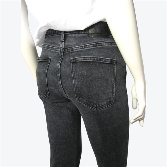 DENIM FORUM Yoko High Waist Jeans Button Fly 28 - Picture 8 of 11